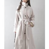 グレイッシュベージュ | エコウール2WAYスタンドコート | SpRay