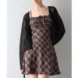 チェック切替ミニキャミワンピース | SpRay | 詳細画像9 