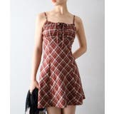 レンガ | チェック切替ミニキャミワンピース | SpRay