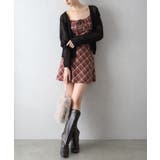 チェック切替ミニキャミワンピース | SpRay | 詳細画像20 