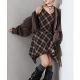 チェックヘムキャミワンピース | SpRay | 詳細画像4