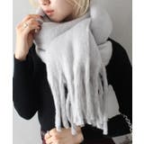 ライトグレー | 起毛ストール | SpRay