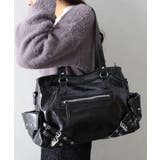 ブラック | ハトメベルト付ボストンバッグ | SpRay