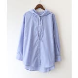 ストライプフードシャツ | SpRay | 詳細画像34 