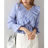 ストライプクロスフリルブラウス | SpRay | 詳細画像16 