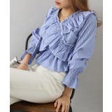 ストライプクロスフリルブラウス | SpRay | 詳細画像19 