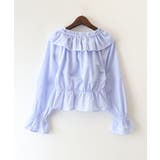 ストライプクロスフリルブラウス | SpRay | 詳細画像24 