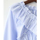 ストライプクロスフリルブラウス | SpRay | 詳細画像27 