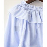 ストライプクロスフリルブラウス | SpRay | 詳細画像31 