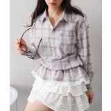 ドロスト裾レースシャツ | SpRay | 詳細画像12 