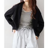 【2点セット】ボーダータンクトップサイドシャーリングシャツセット | SpRay | 詳細画像9 