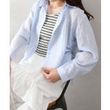 【2点セット】ボーダータンクトップサイドシャーリングシャツセット | SpRay | 詳細画像12 