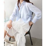 【2点セット】ボーダータンクトップサイドシャーリングシャツセット | SpRay | 詳細画像16 