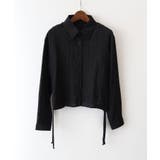 【2点セット】ボーダータンクトップサイドシャーリングシャツセット | SpRay | 詳細画像17 