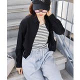 【2点セット】ボーダータンクトップサイドシャーリングシャツセット | SpRay | 詳細画像3 