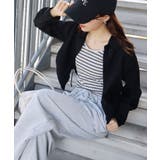 【2点セット】ボーダータンクトップサイドシャーリングシャツセット | SpRay | 詳細画像7 