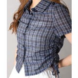 チェックサイドシャーリングシャツ | SpRay | 詳細画像13 