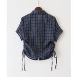 チェックサイドシャーリングシャツ | SpRay | 詳細画像32 