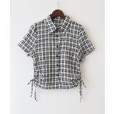 チェックサイドシャーリングシャツ | SpRay | 詳細画像35 