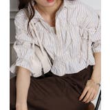 フリル5分袖クロップドシャツ | SpRay | 詳細画像17 