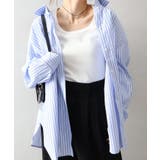 サックス/ブルー | ストライプ3WAYシャツ | SpRay