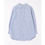 サックス/ホワイト | ストライプ3WAYシャツ | SpRay