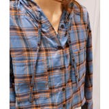 フードショートチェックシャツ | SpRay | 詳細画像15 