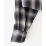 フードショートチェックシャツ | SpRay | 詳細画像23 