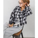 フードショートチェックシャツ | SpRay | 詳細画像3 