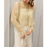 シアーリボン2WAYブラウス | SpRay | 詳細画像8 