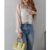 シアーリボン2WAYブラウス | SpRay | 詳細画像16 