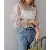 シアーリボン2WAYブラウス | SpRay | 詳細画像17 