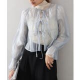 シアーリボン2WAYブラウス | SpRay | 詳細画像21 