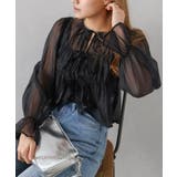 シアーリボン2WAYブラウス | SpRay | 詳細画像5 