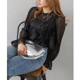 シアーリボン2WAYブラウス | SpRay | 詳細画像6 