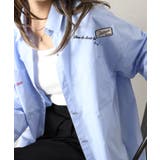 サックスブルー | 刺繍シャツ | SpRay