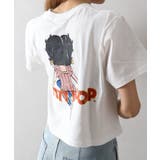 BETTYプリントショート丈Tシャツ | SpRay | 詳細画像9
