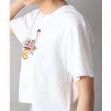 BETTYプリントショート丈Tシャツ | SpRay | 詳細画像10