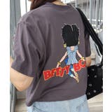 BETTYプリントショート丈Tシャツ | SpRay | 詳細画像35