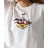 BETTYプリントショート丈Tシャツ | SpRay | 詳細画像3