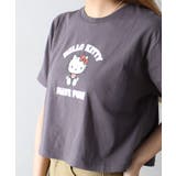 KITTYプリントショート丈Tシャツ | SpRay | 詳細画像13
