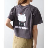 KITTYプリントショート丈Tシャツ | SpRay | 詳細画像16