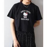 KITTYプリントショート丈Tシャツ | SpRay | 詳細画像20