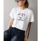 KITTYプリントショート丈Tシャツ | SpRay | 詳細画像2