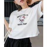 KITTYプリントショート丈Tシャツ | SpRay | 詳細画像29