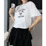 KITTYプリントショート丈Tシャツ | SpRay | 詳細画像30