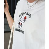 KITTYプリントショート丈Tシャツ | SpRay | 詳細画像33