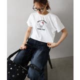 KITTYプリントショート丈Tシャツ | SpRay | 詳細画像3