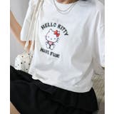 KITTYプリントショート丈Tシャツ | SpRay | 詳細画像37