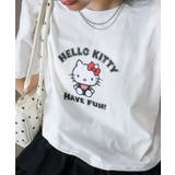KITTYプリントショート丈Tシャツ | SpRay | 詳細画像38